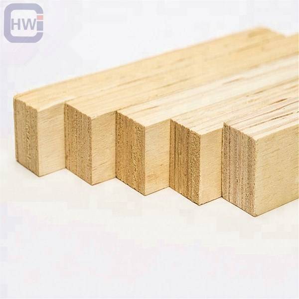 HW  LVL Door Core Wood Laminated Board Furniture Materials