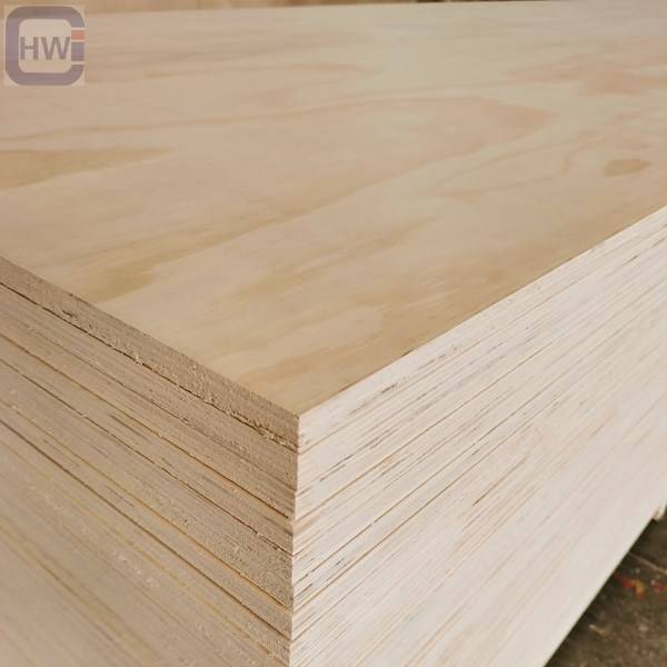 HW 12mm High Quality Pine CDX Plywood for Furniture