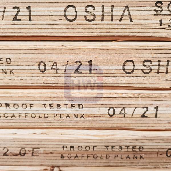 HW  8′ 10′ 12′ 16′ Canada and USA LVL Scaffolding Plank