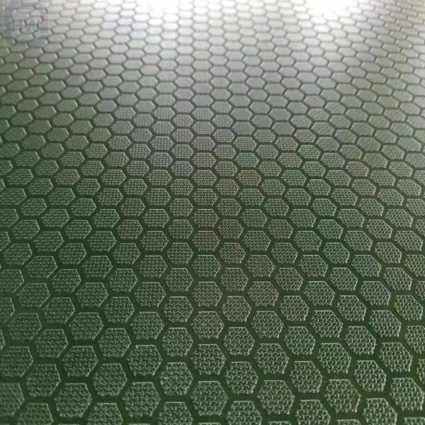 Anti-Slip Hexa Pattern Phenolic Resin Plywood 9,12,18mm Trailer Flooring